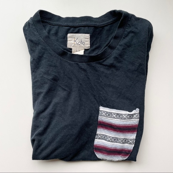 ๐3/$20 Koto Pocket Tee - Picture 6 of 6